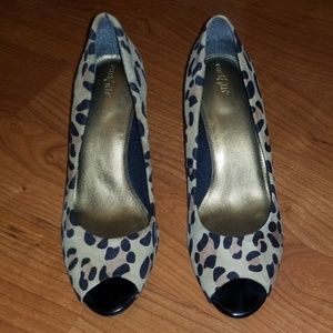 Cheetah print heels